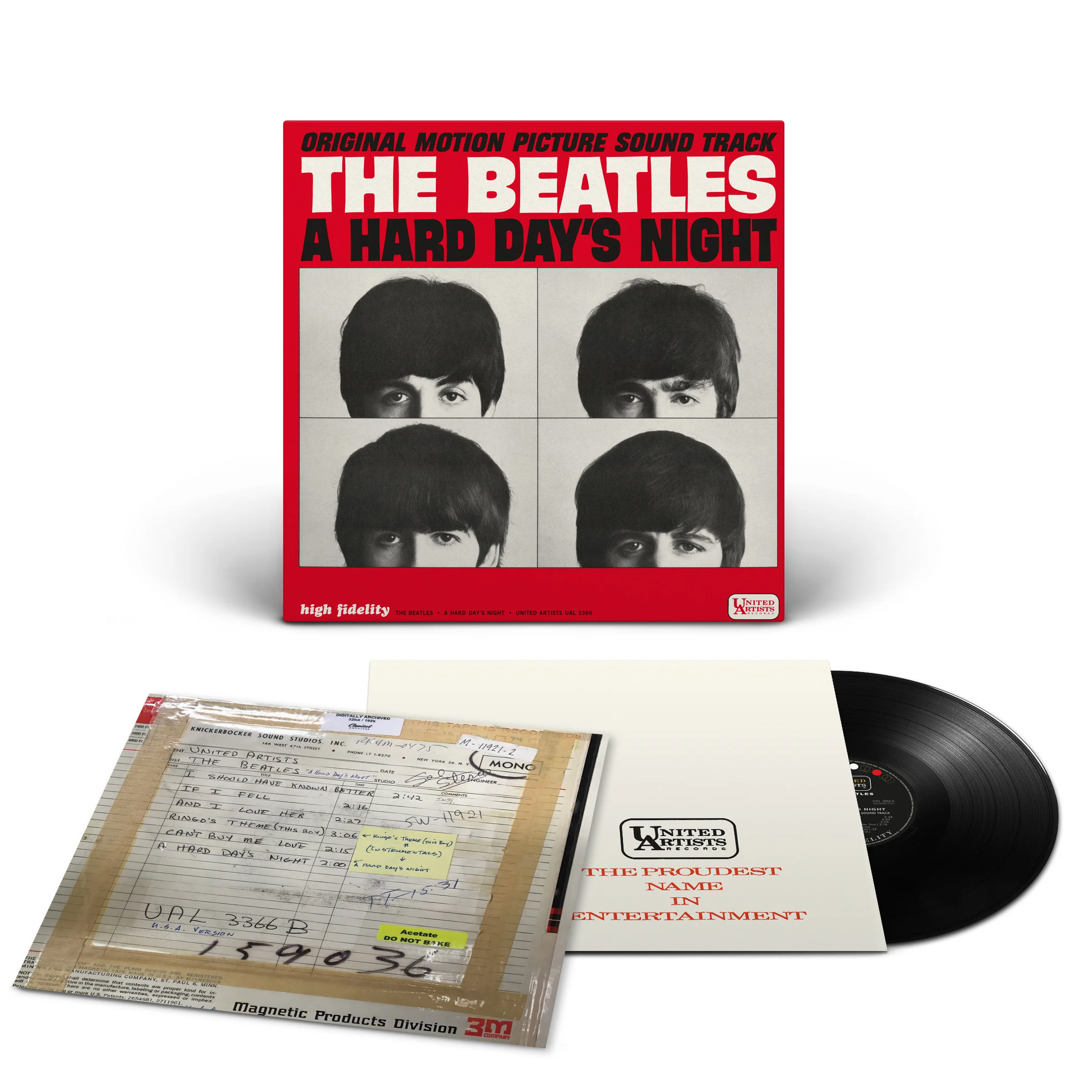 A Hard Day’s Night (Original Motion Picture Sound Track) - The Beatles [VINYL] - Image 2