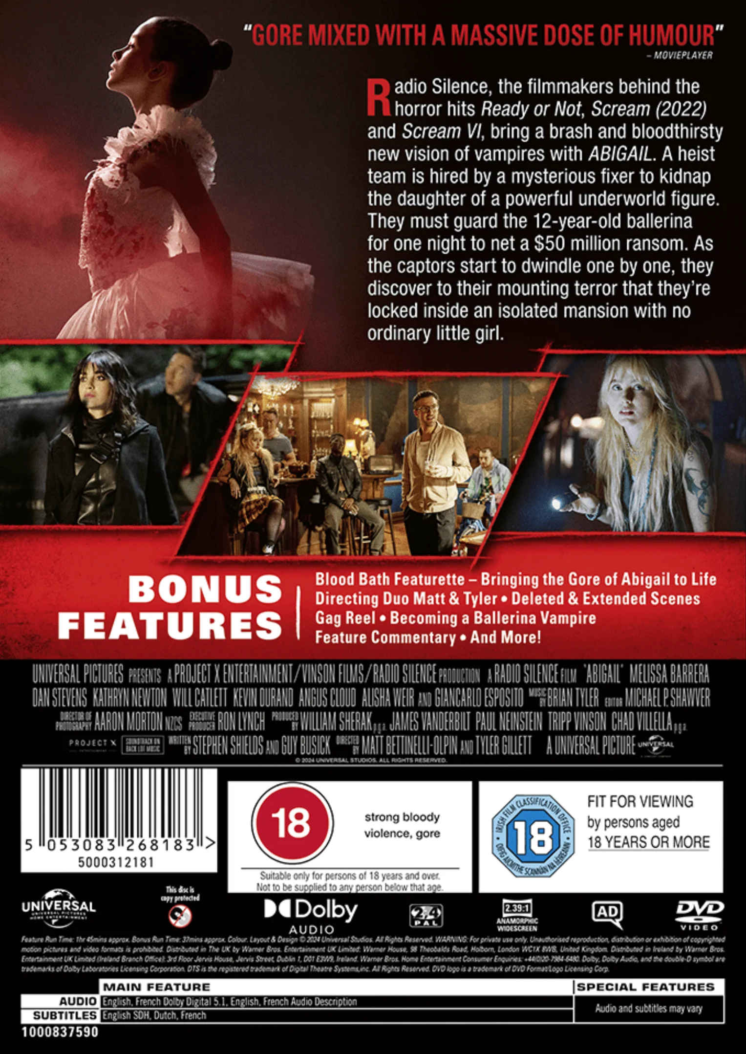Abigail - Matt Bettinelli-Olpin [DVD] - Image 3