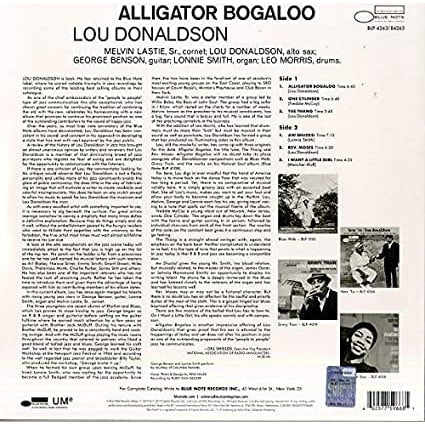 Alligator Bogaloo - Lou Donaldson [VINYL] - Image 2