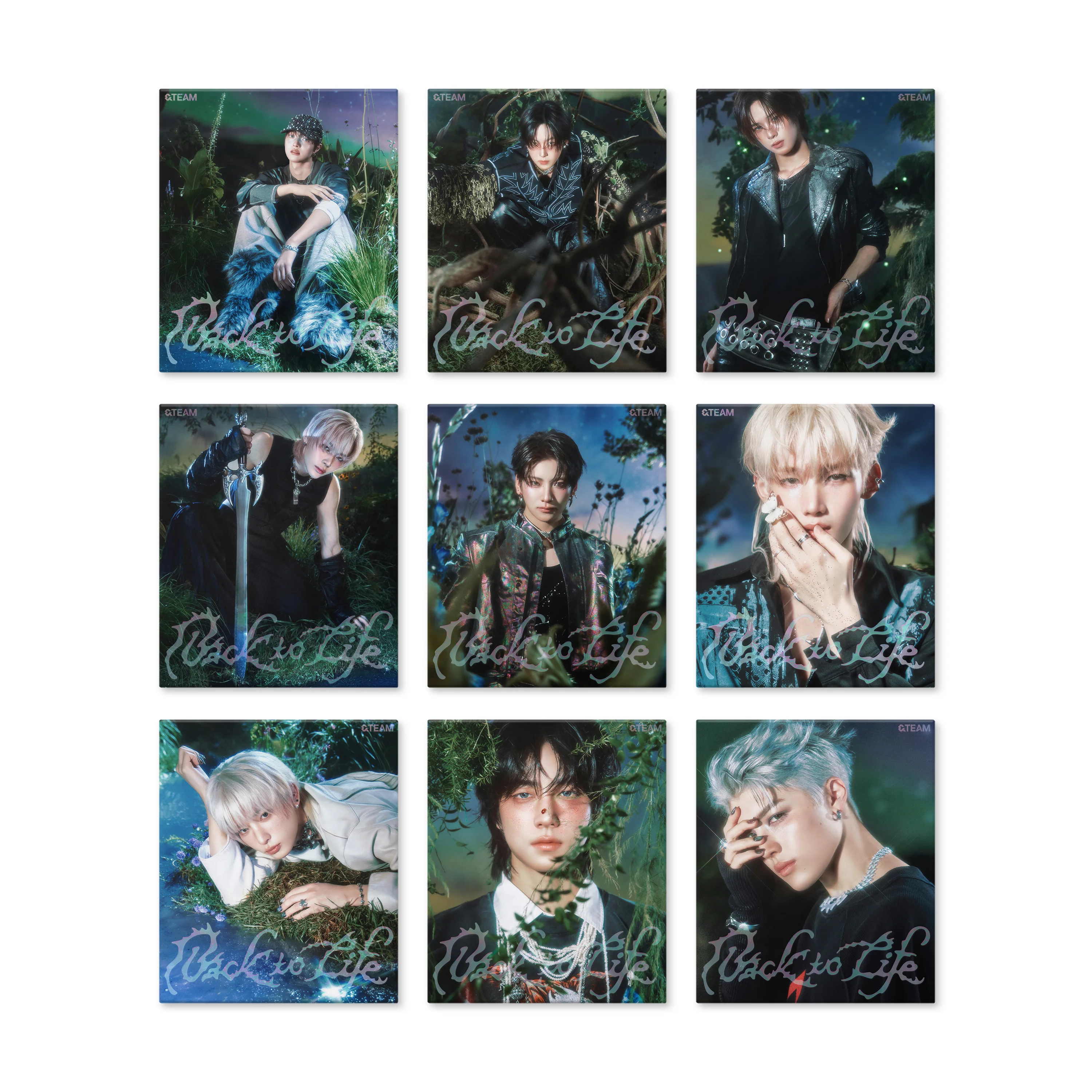 &TEAM KR 1st Mini Album 'Back to Life' (ROAR ver.) - &TEAM [CD]