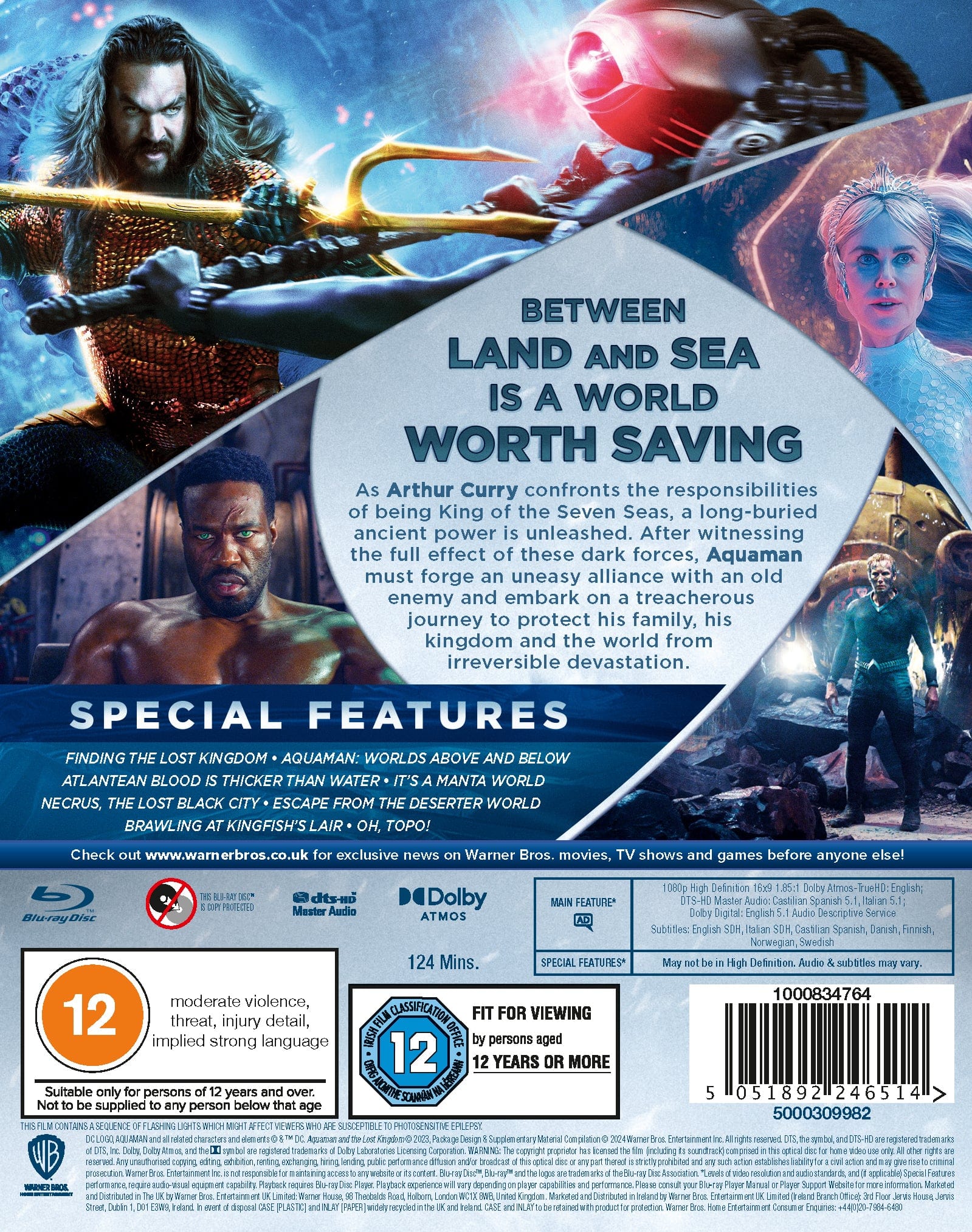 Aquaman and the Lost Kingdom - James Wan [BLU-RAY] - Image 3