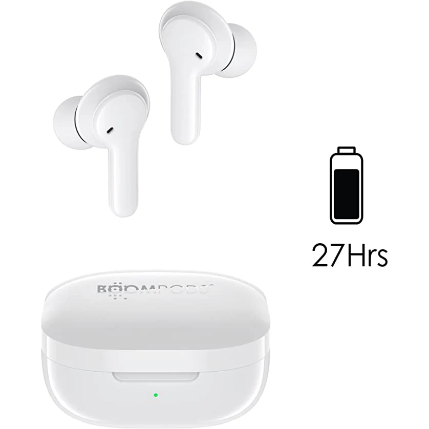 Boompods BASSLINE COMPACT - True Wireless, White [Accessories] - Image 3