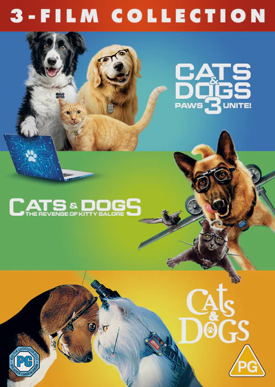 Cats & Dogs: 3 Film Collection - Lawrence Guterman [DVD]