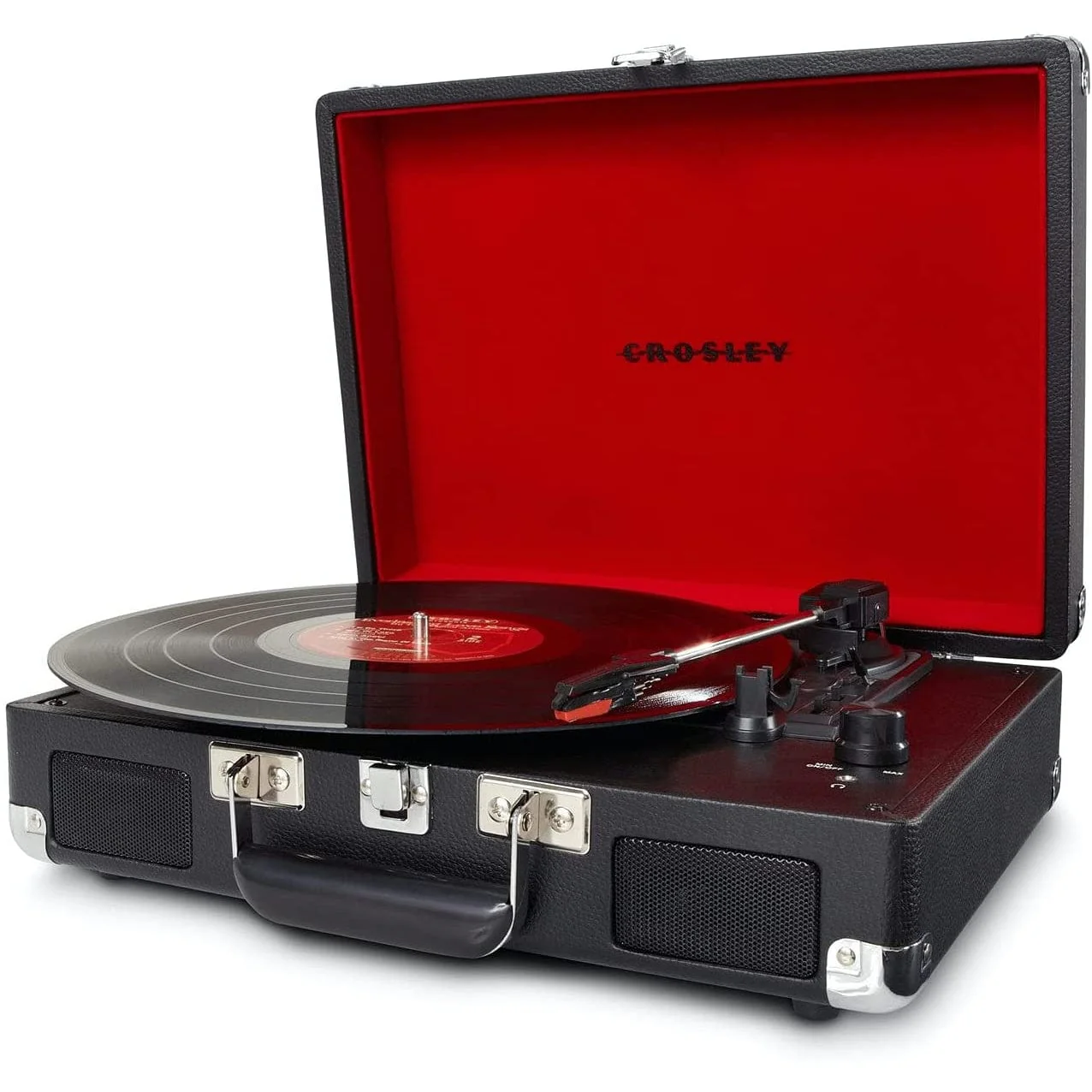 Crosley Cruiser Plus - Bluetooth Turntable (Black) [Tech & Turntables] - Image 2