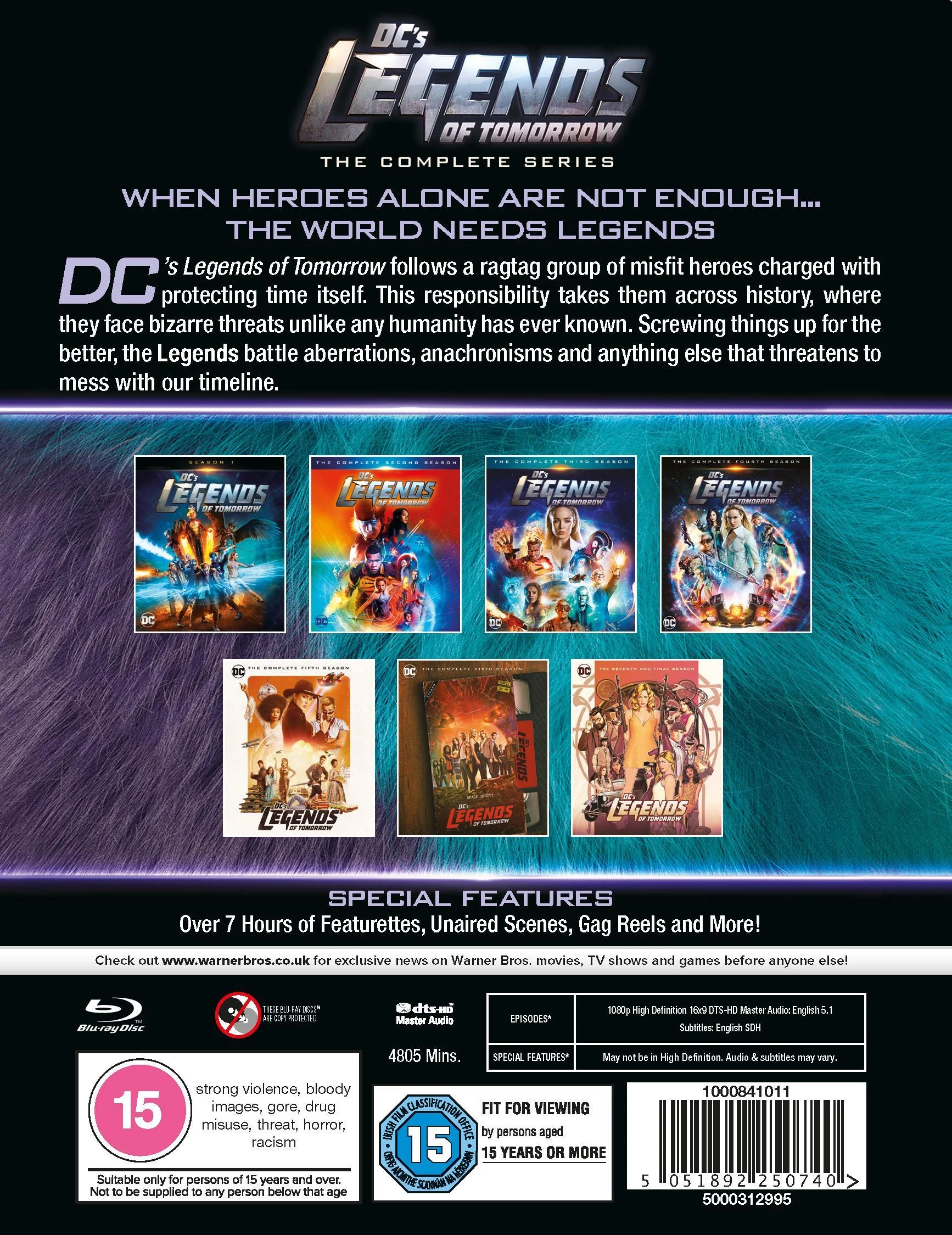 DC's Legends of Tomorrow: The Complete Series - Caity Lotz [BLU-RAY] - Image 2