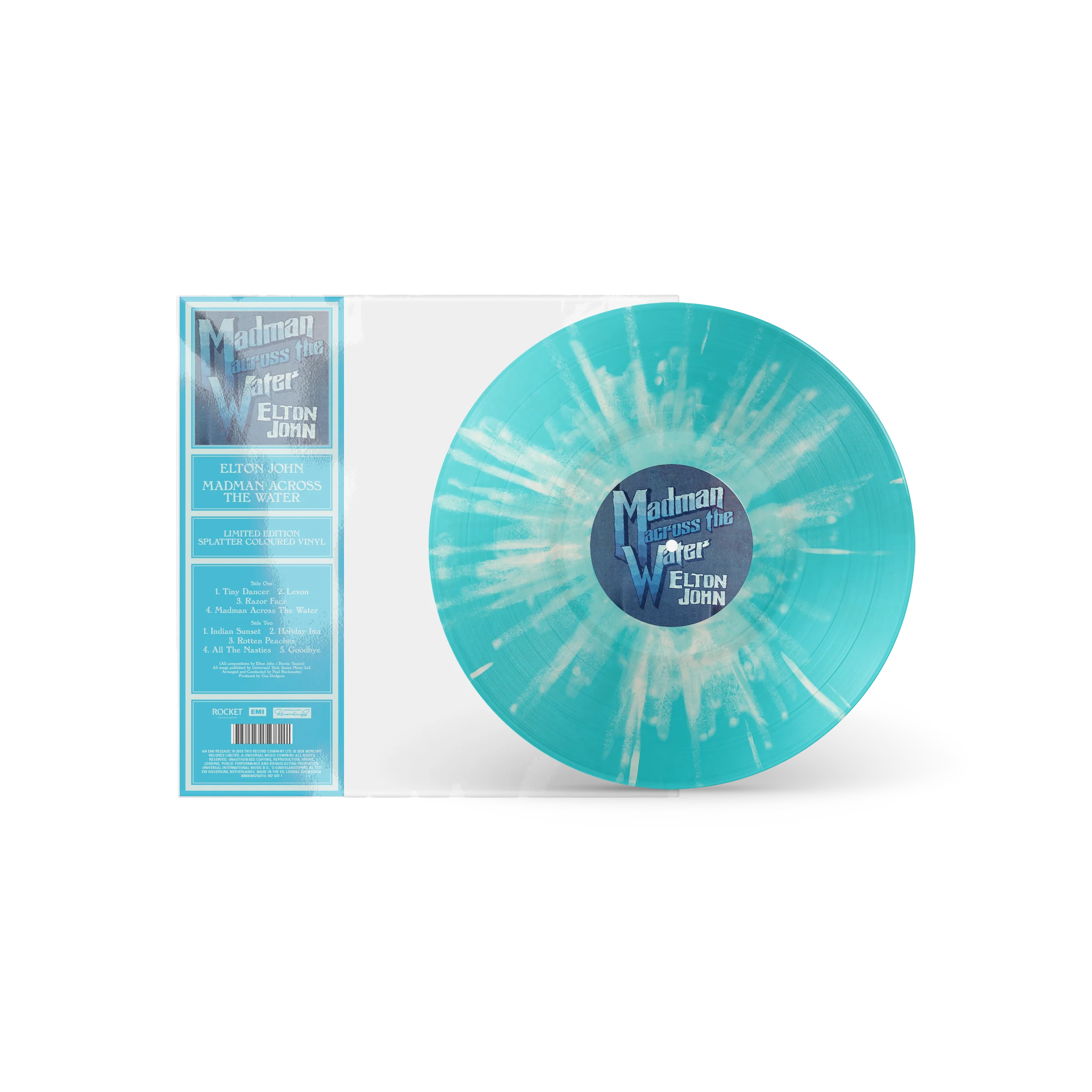 Madman Across The Water (Splatter Edition) - Elton John [Colour Vinyl]