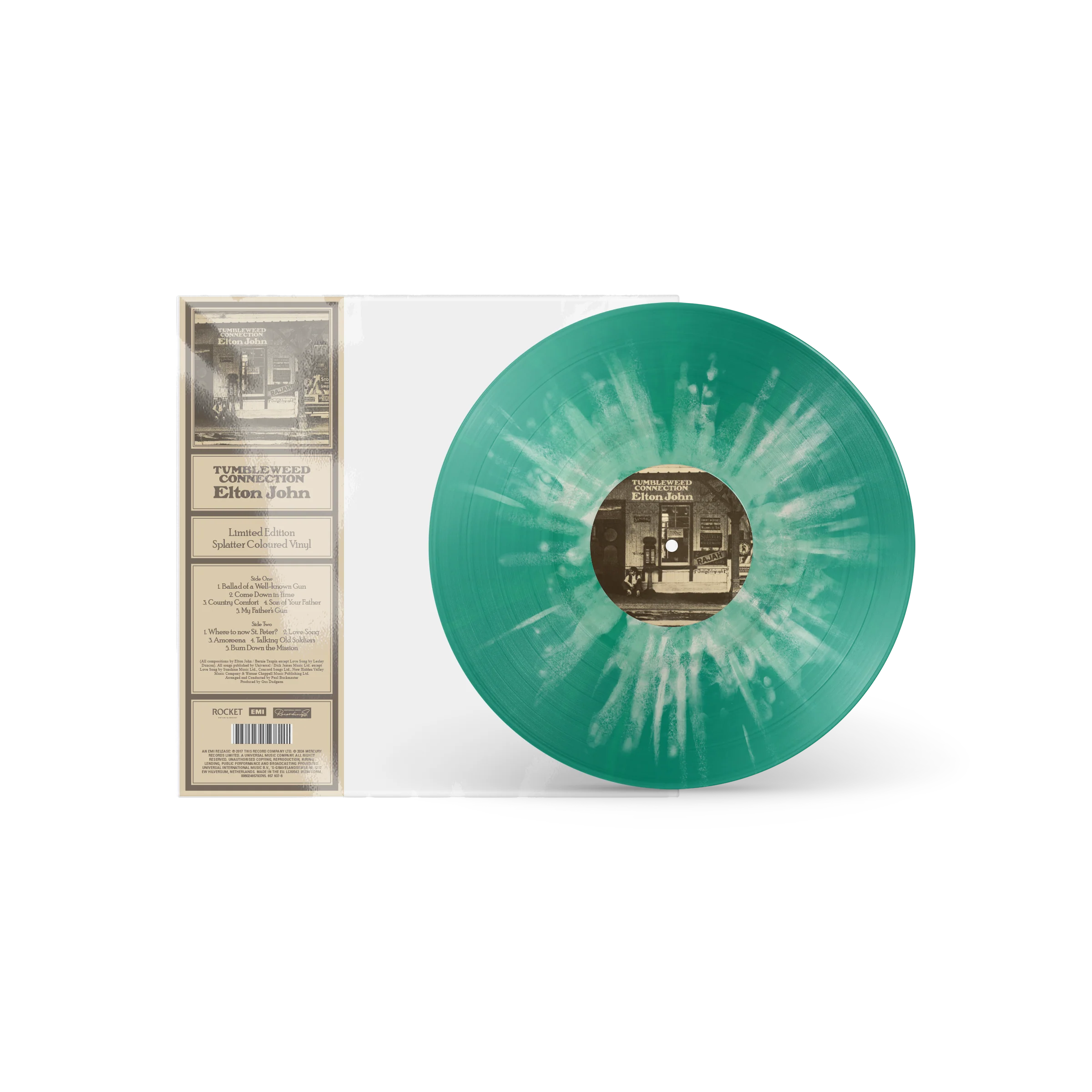 Tumbleweed Collection (Splatter Edition) - Elton John [Colour Vinyl]