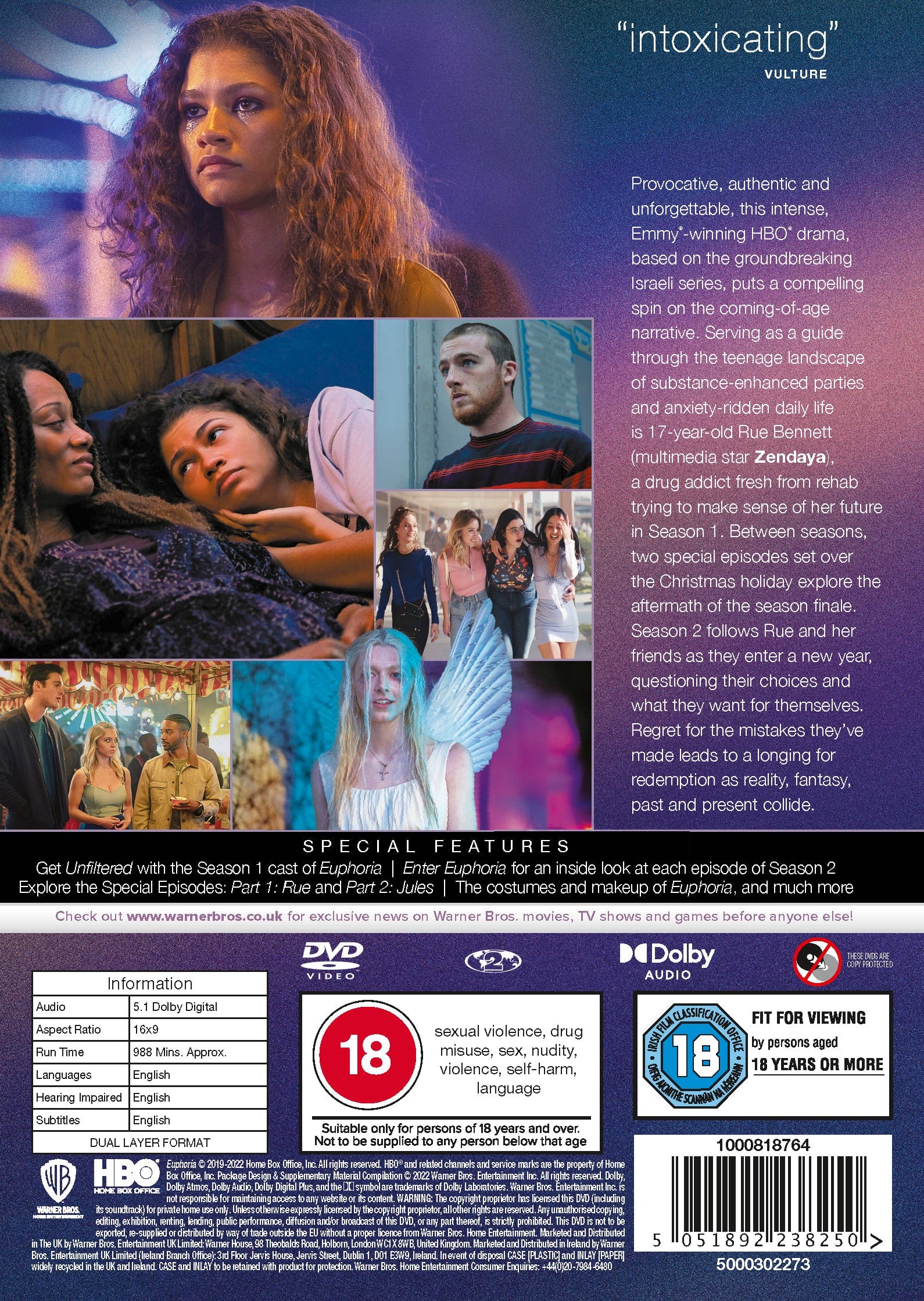 Euphoria: Season One And Two -  Sam Levinson [DVD] - Image 3