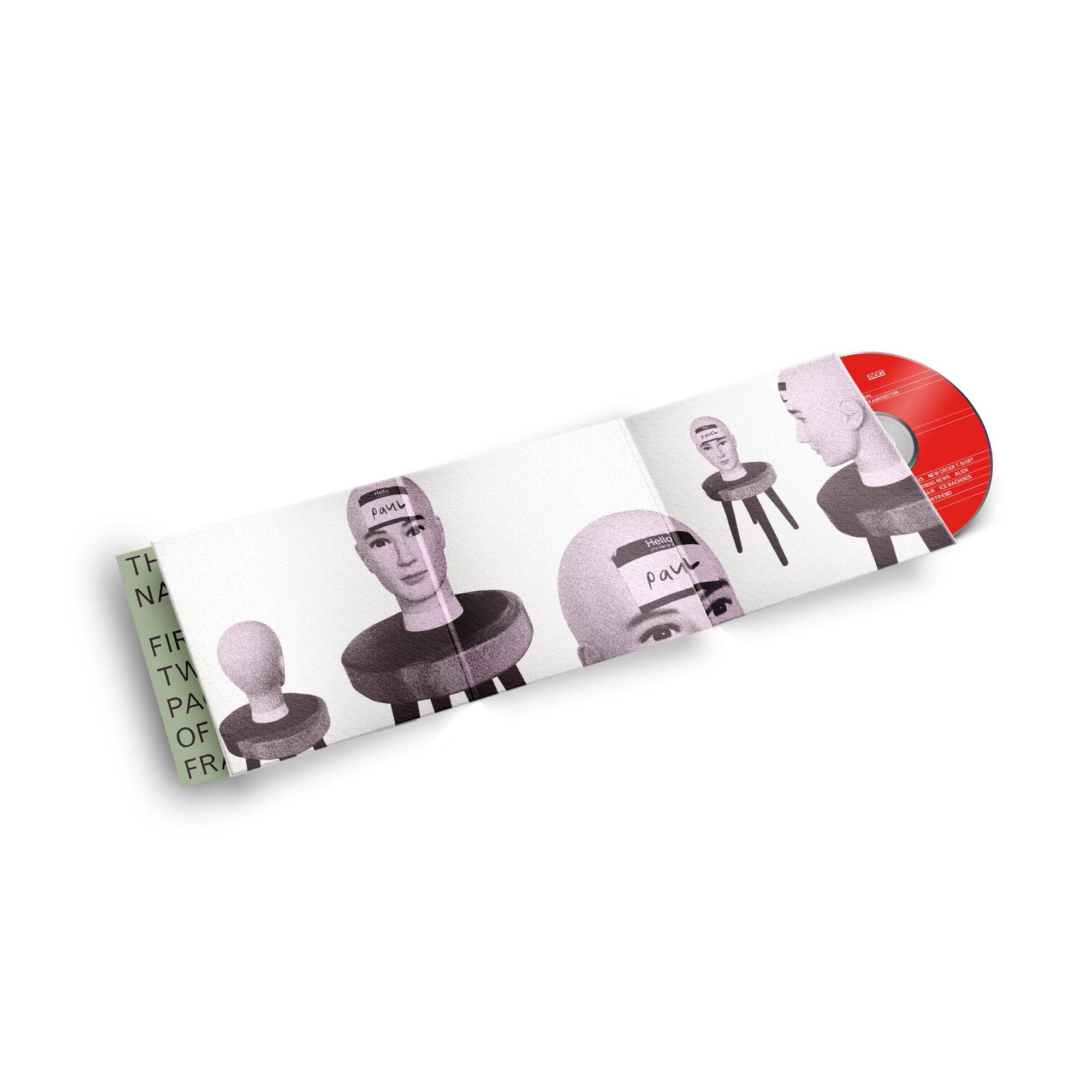 First Two Pages of Frankenstein:   - The National [CD] - Image 2
