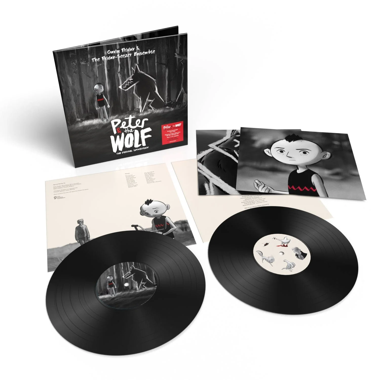 Peter & The Wolf (Official Soundtrack) - Gavin Friday & The Friday-Seezer Ensemble [Vinyl] - Image 2
