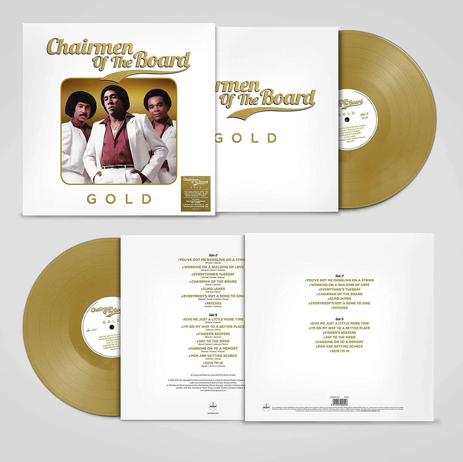 GOLD - CHAIRMEN OF THE BOARD [VINYL] - Image 3
