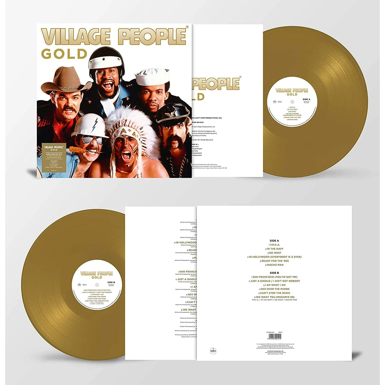 GOLD - VILLAGE PEOPLE [VINYL] - Image 3