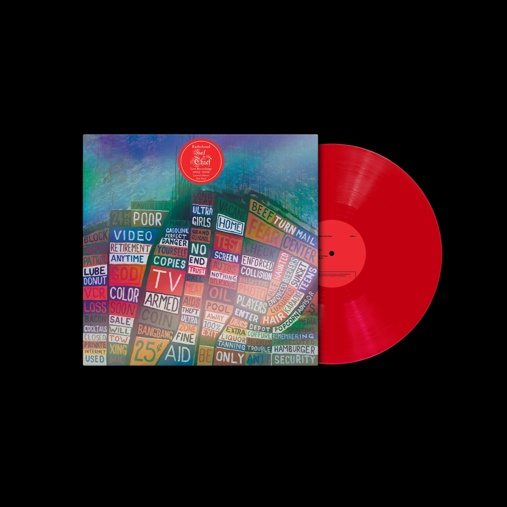 Hail to the Thief (Live Recordings 2003-2009) - Radiohead [Colour Vinyl]