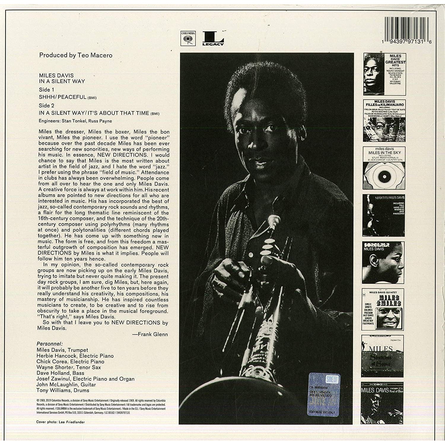 In a Silent Way - Miles Davis [Colour Vinyl] - Image 3