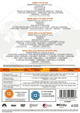 Indiana Jones: 4-movie Collection - Steven Spielberg [DVD] - Image 3