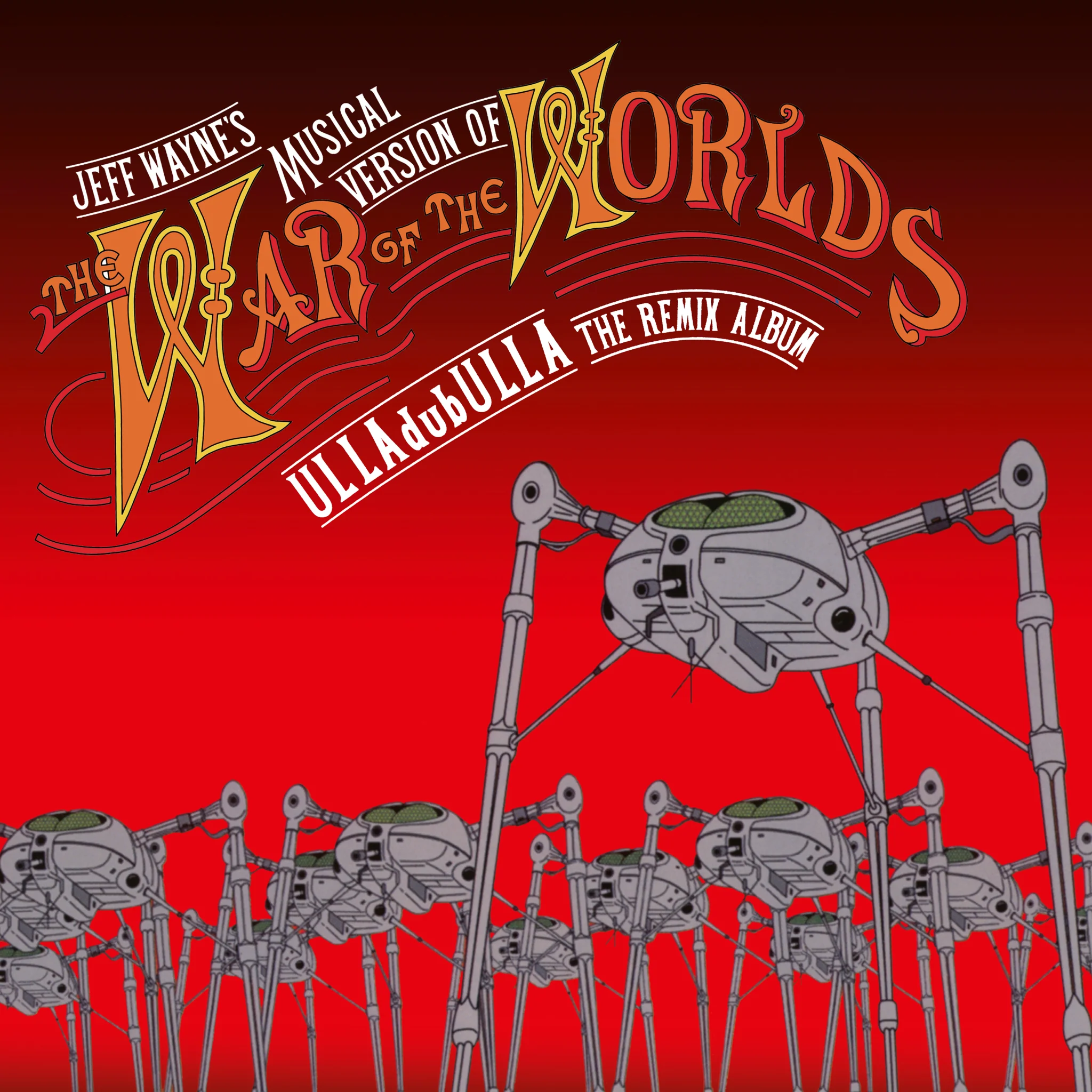 UllaDubUlla (NAD 2024 2LP Yellow and Orange Edition) - Jeff Wayne [Colour Vinyl] - Image 2
