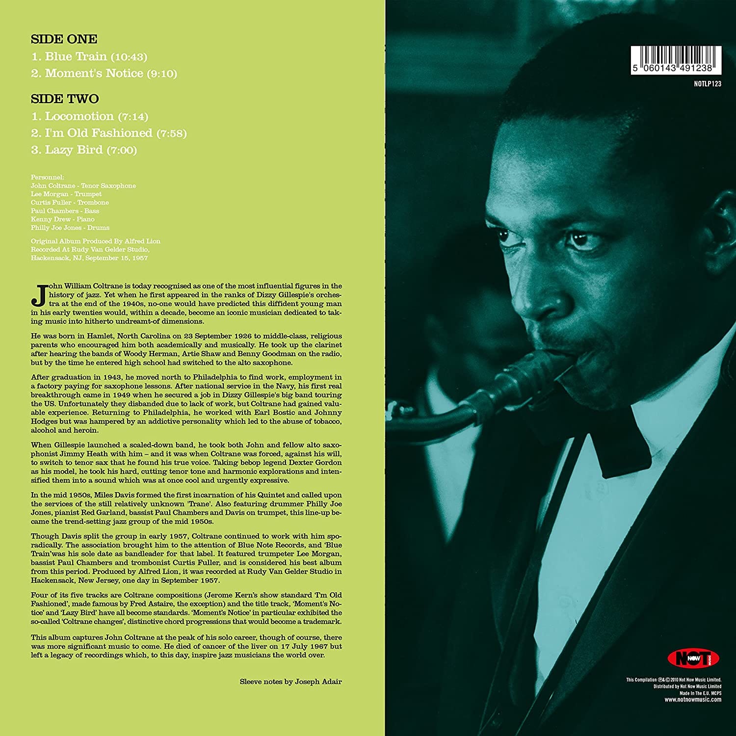 JOHN COLTRANE - BLUE TRAIN [VINYL] - Image 2