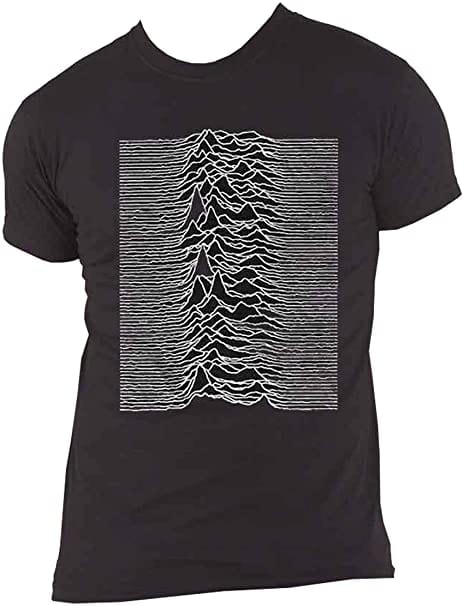 Joy Division Unknown Pleasure - Black - Large [T-Shirts]