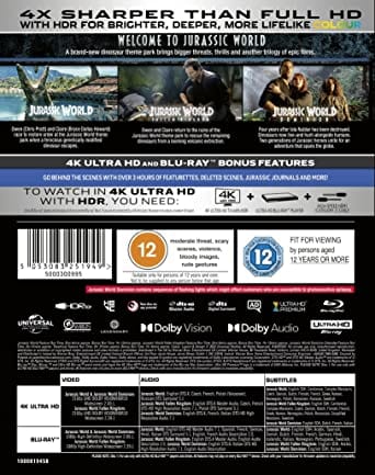Jurassic World Trilogy - Colin Trevorrow [4K UHD] - Image 3