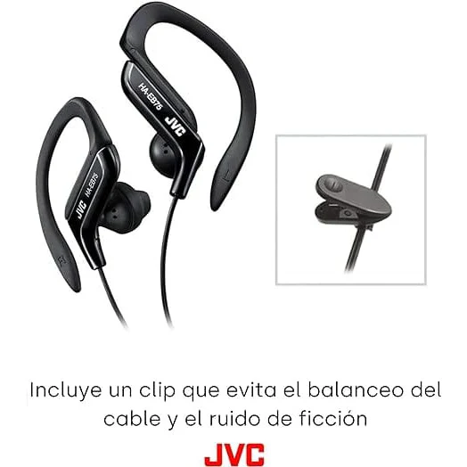 JVC Sports in ear Headphones, Black [Accessories] - Image 5