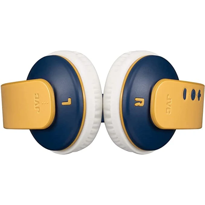 JVC HA-KD10W Wireless Tinyphones for Kids - Yellow/Blue [Accessories] - Image 4