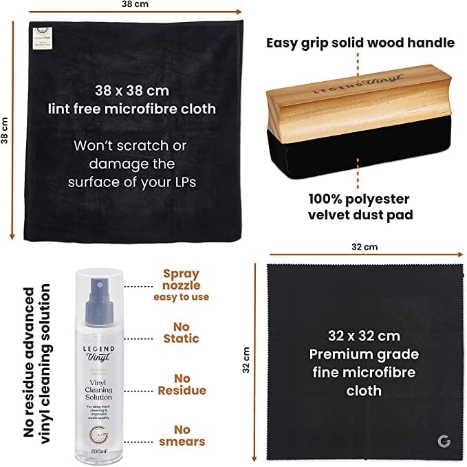 Legend Vinyl Complete Care Vinyl Cleaning Kit [Accessories] - Image 2