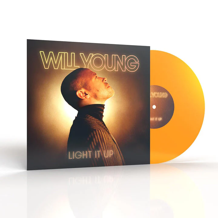 Light It Up (Limited Transparent Orange Edition) - Will Young [Colour Vinyl]