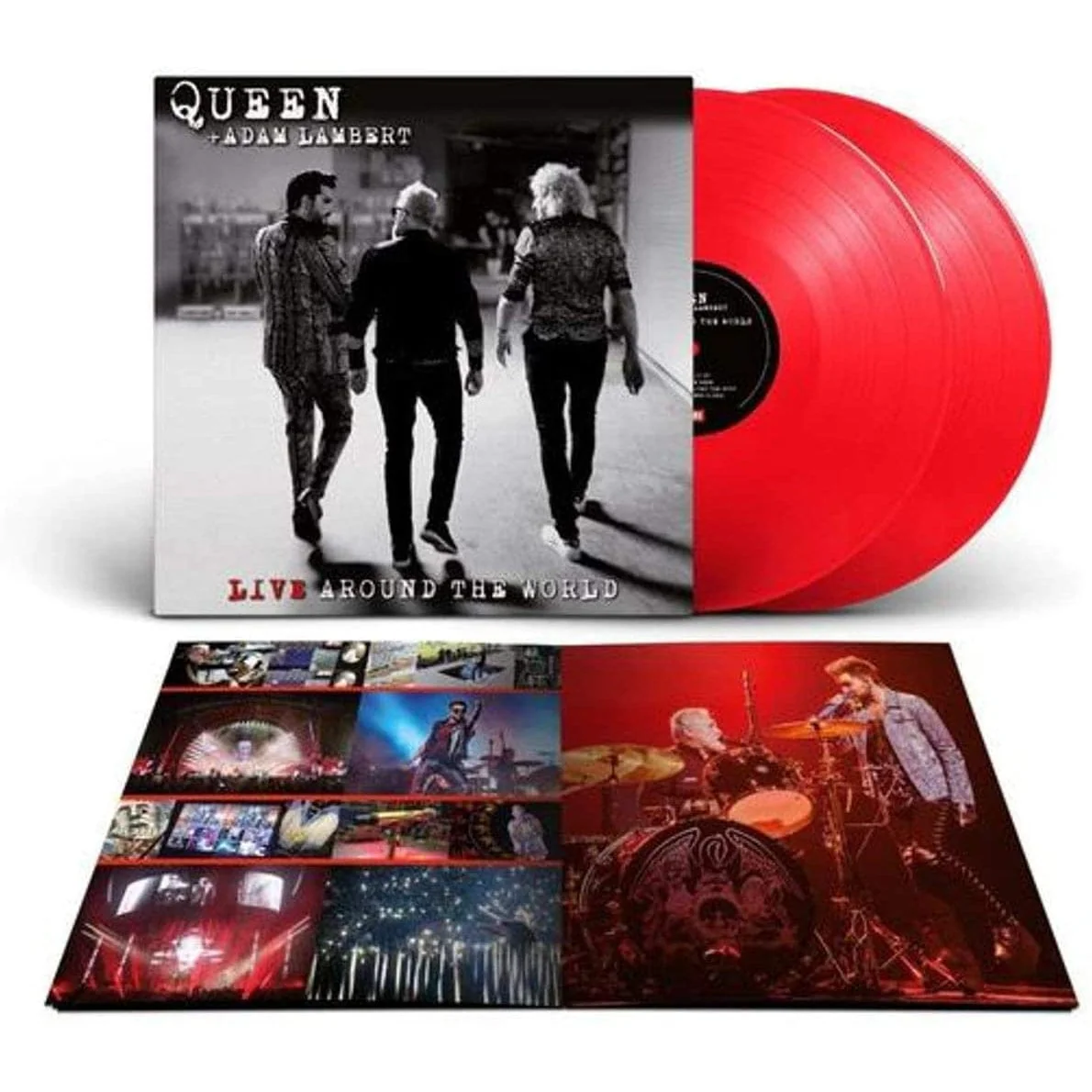 Live Around the World:   - Queen + Adam Lambert [COLOUR VINYL]