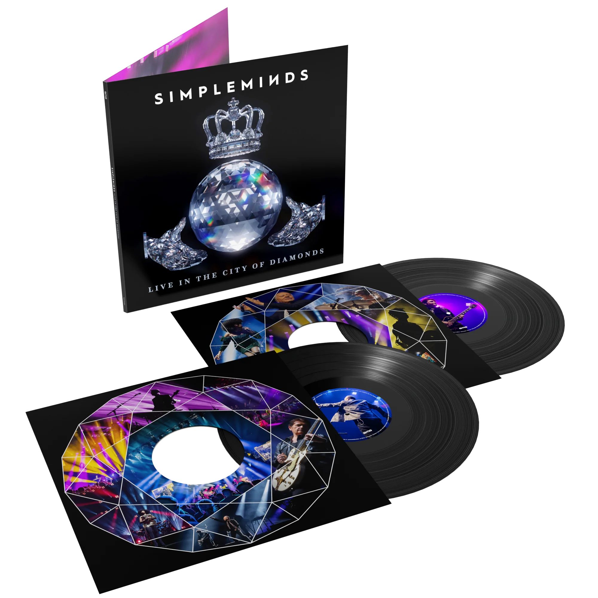 Live in the City of Diamonds - Simple Minds [VINYL]