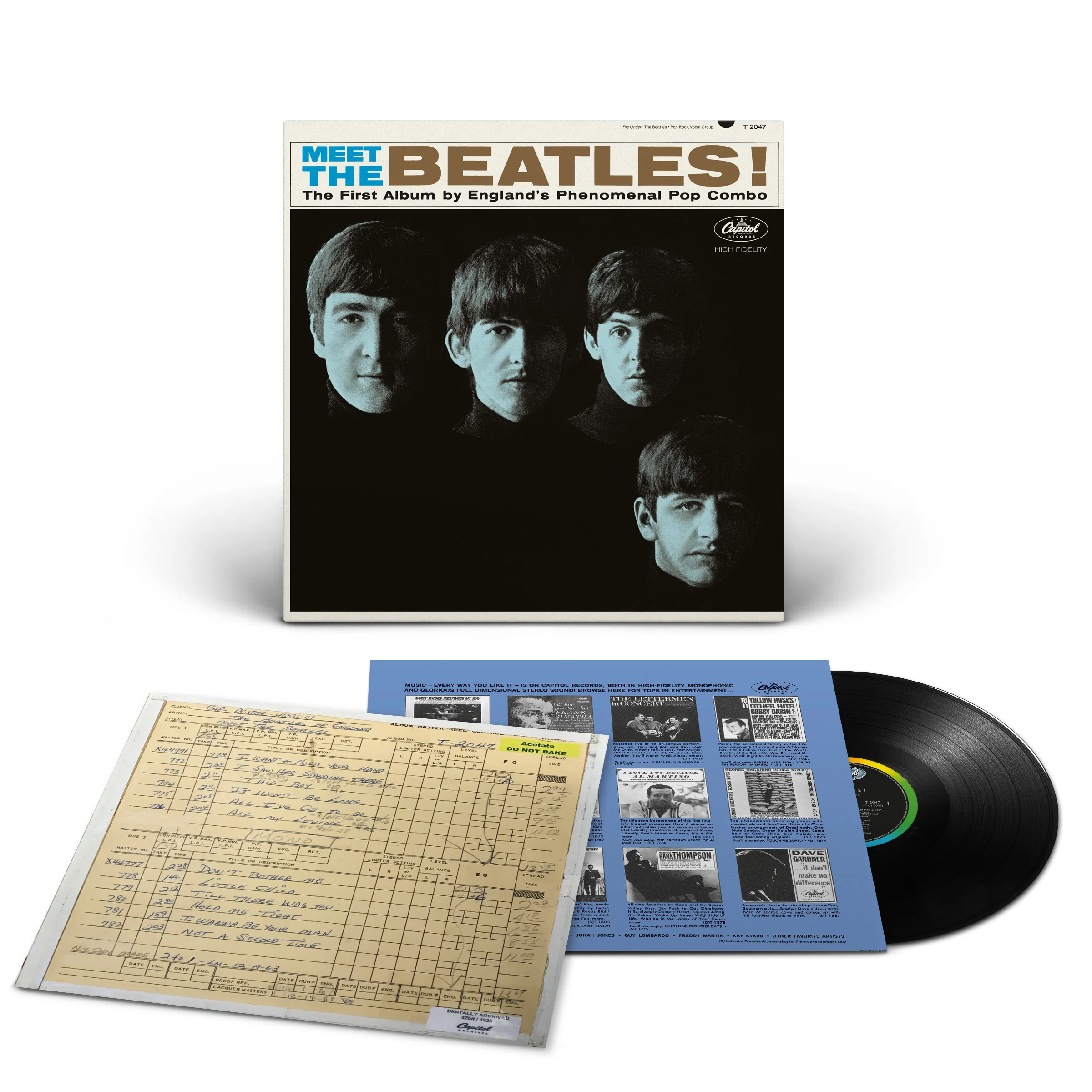 Meet the Beatles! (2024 Re-issue) - The Beatles [VINYL] - Image 2