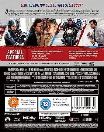 Mission: Impossible: Fallout (Steelbook) - Christopher McQuarrie [4K UHD] - Image 3