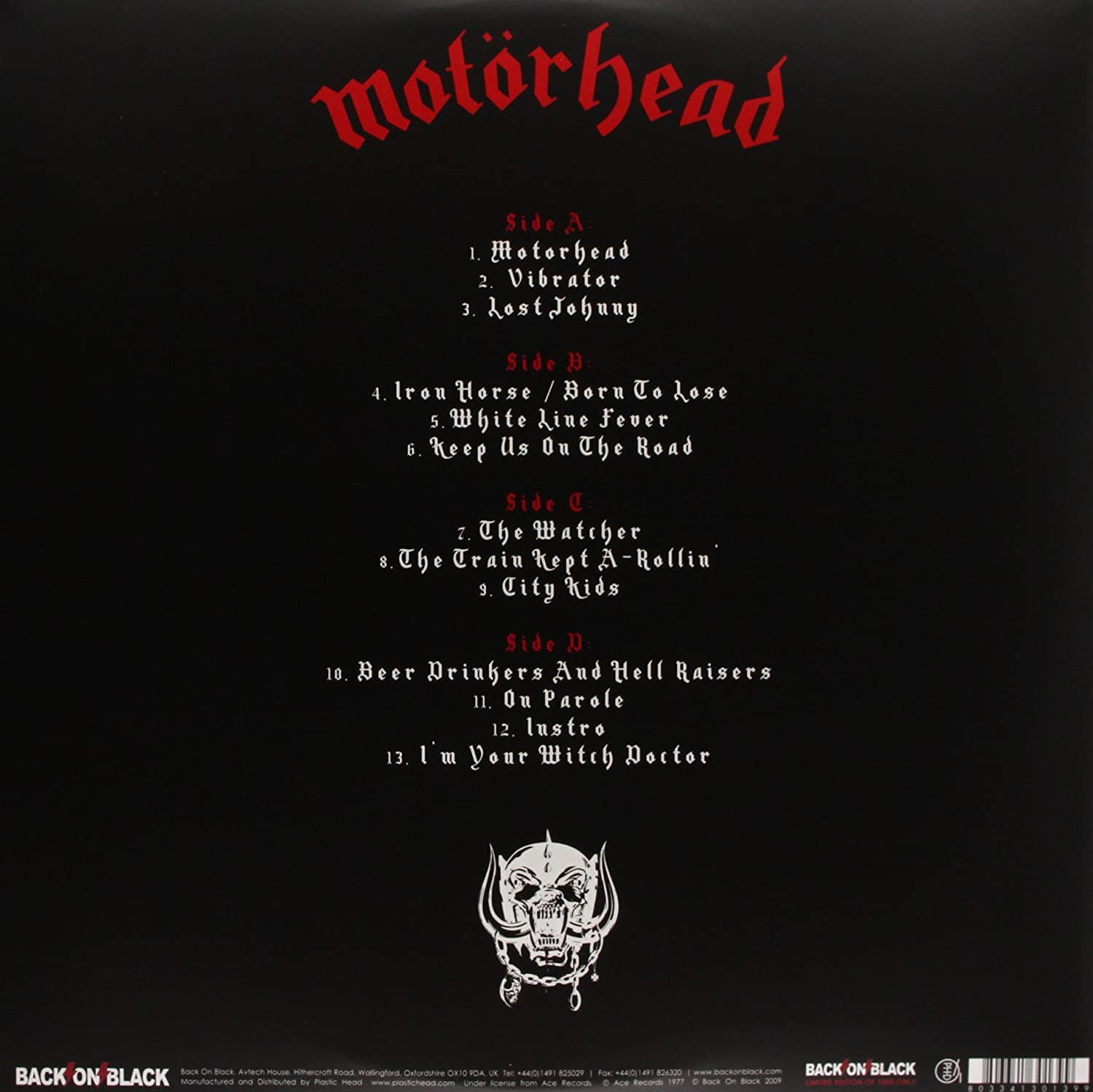 Motorhead: - Motorhead [VINYL] - Image 3