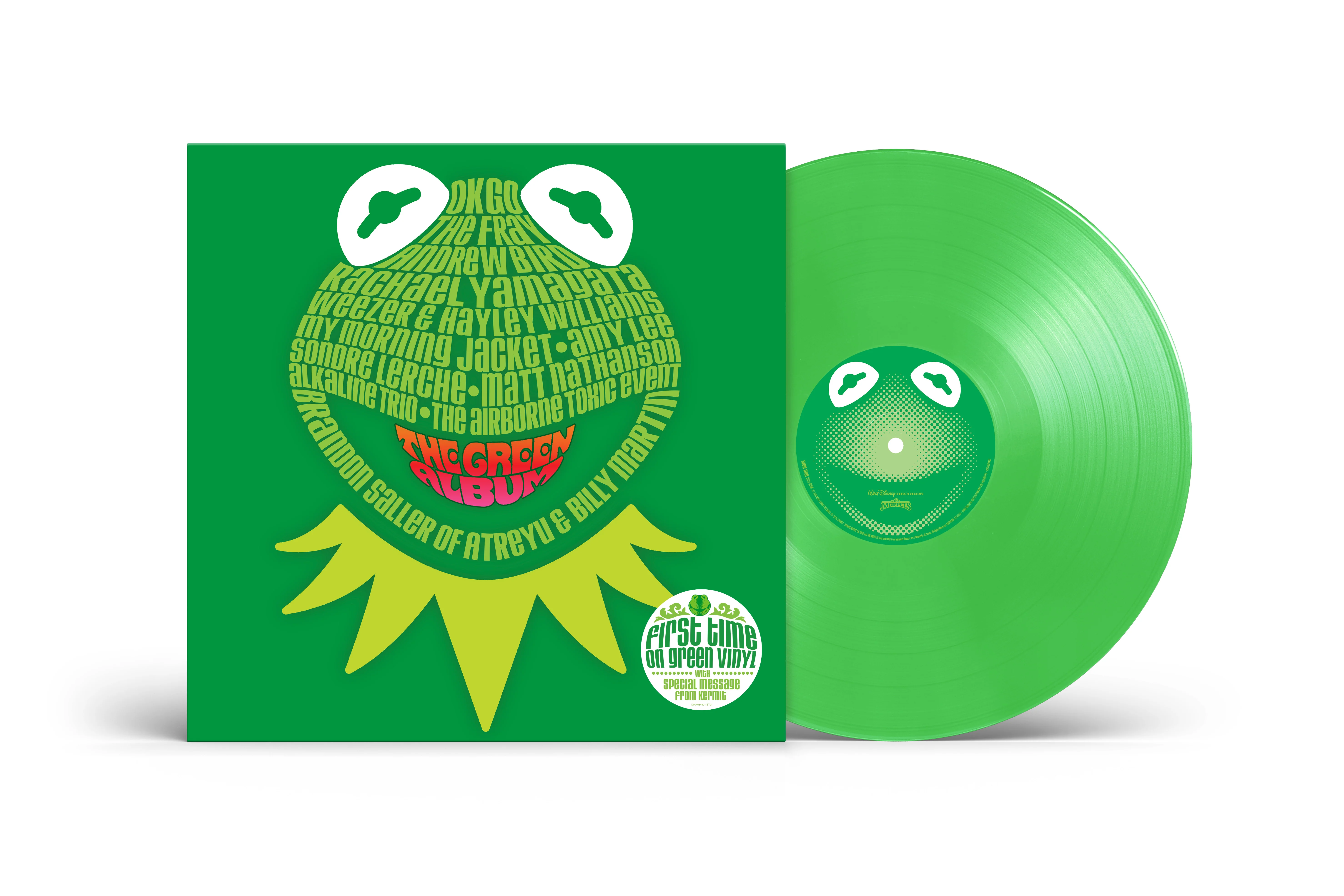Muppets: The Green Album (70th Anniversary) - Various Artists [Colour Vinyl] - Image 2