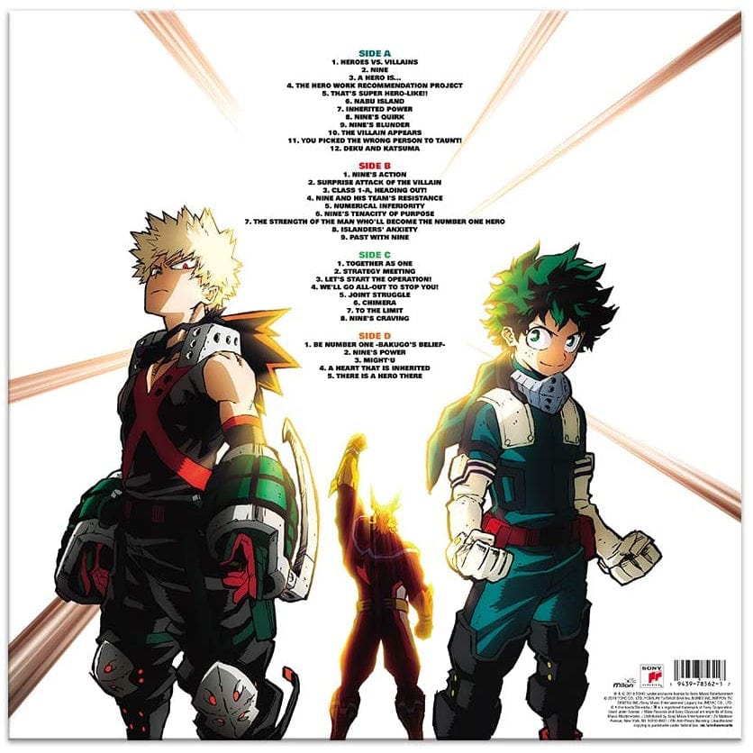 My Hero Academia: Heroes Rising OST - Yuki Hayashi [Colour Vinyl] - Image 3