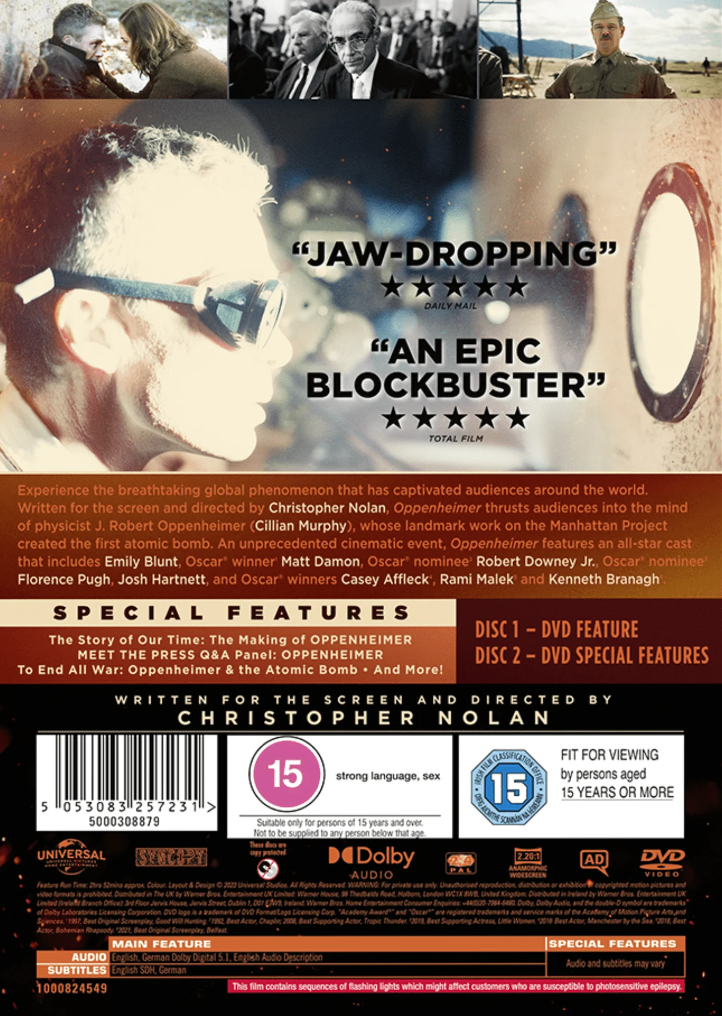 Oppenheimer - Christopher Nolan [DVD] - Image 3