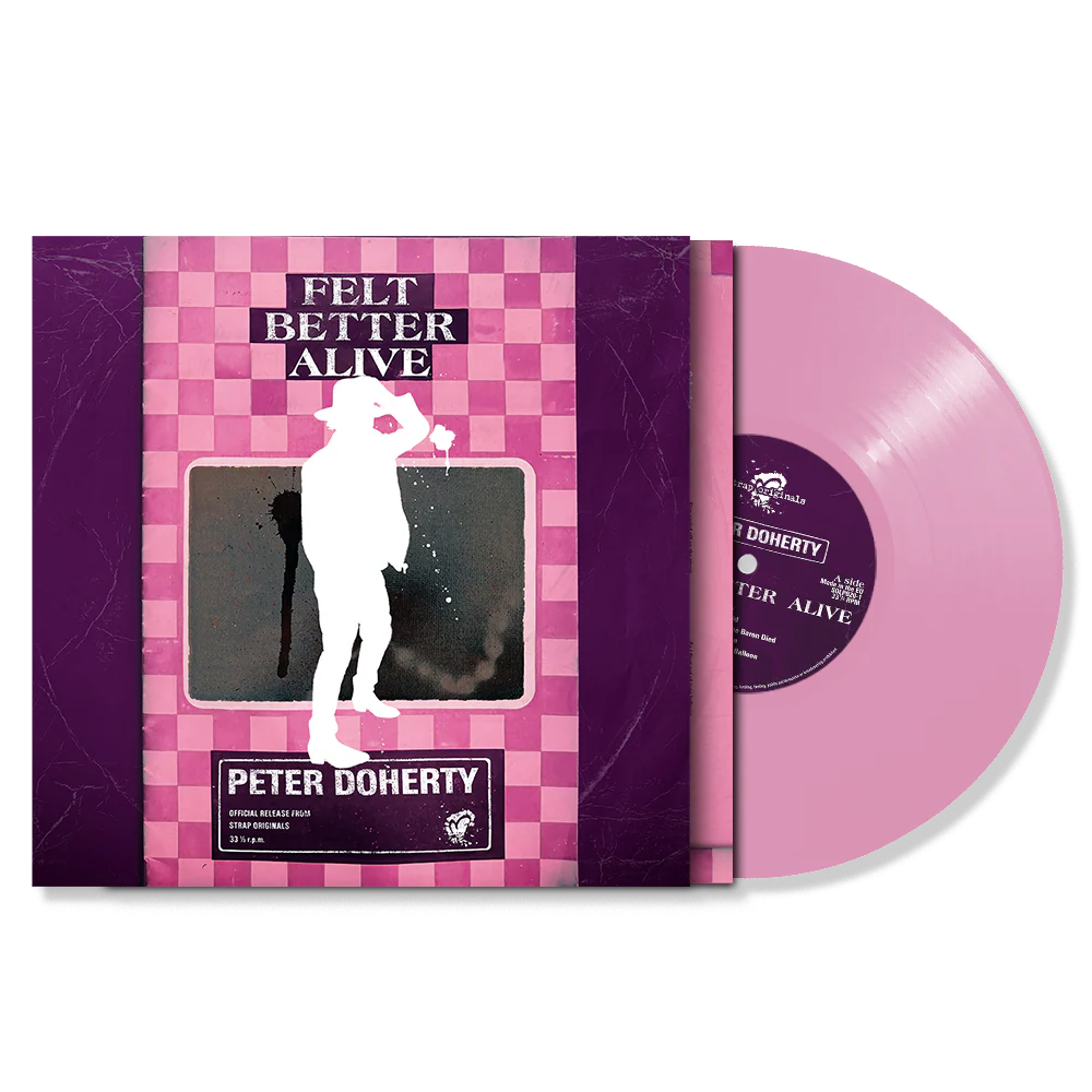 Felt Better Alive (Light Rose Edition) - Peter Doherty [Colour Vinyl]