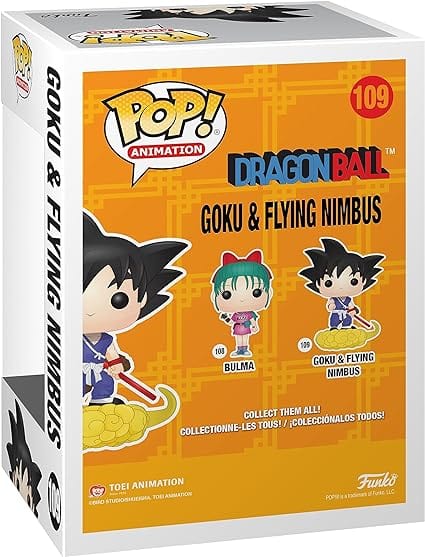 Funko POP! Vinyl - Dragonball Z - Goku and Nimbus Figure [Toys] - Image 3