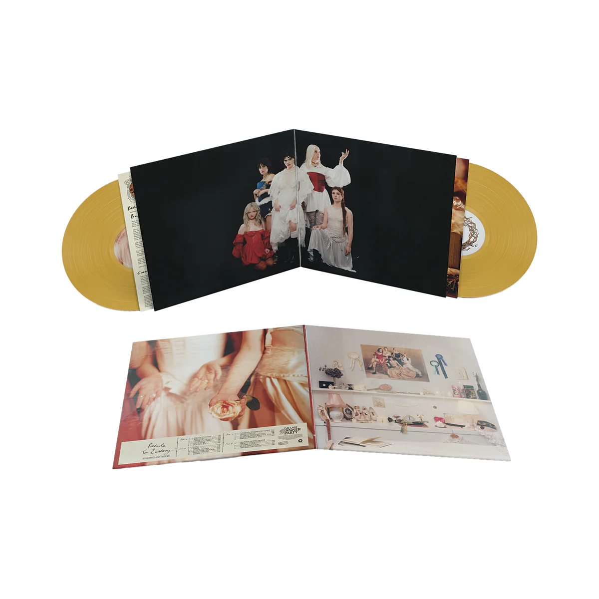 Prelude to Ecstasy: Acoustics + Covers (Deluxe Amber Edition) - The Last Dinner Party [Colour Vinyl] - Image 2