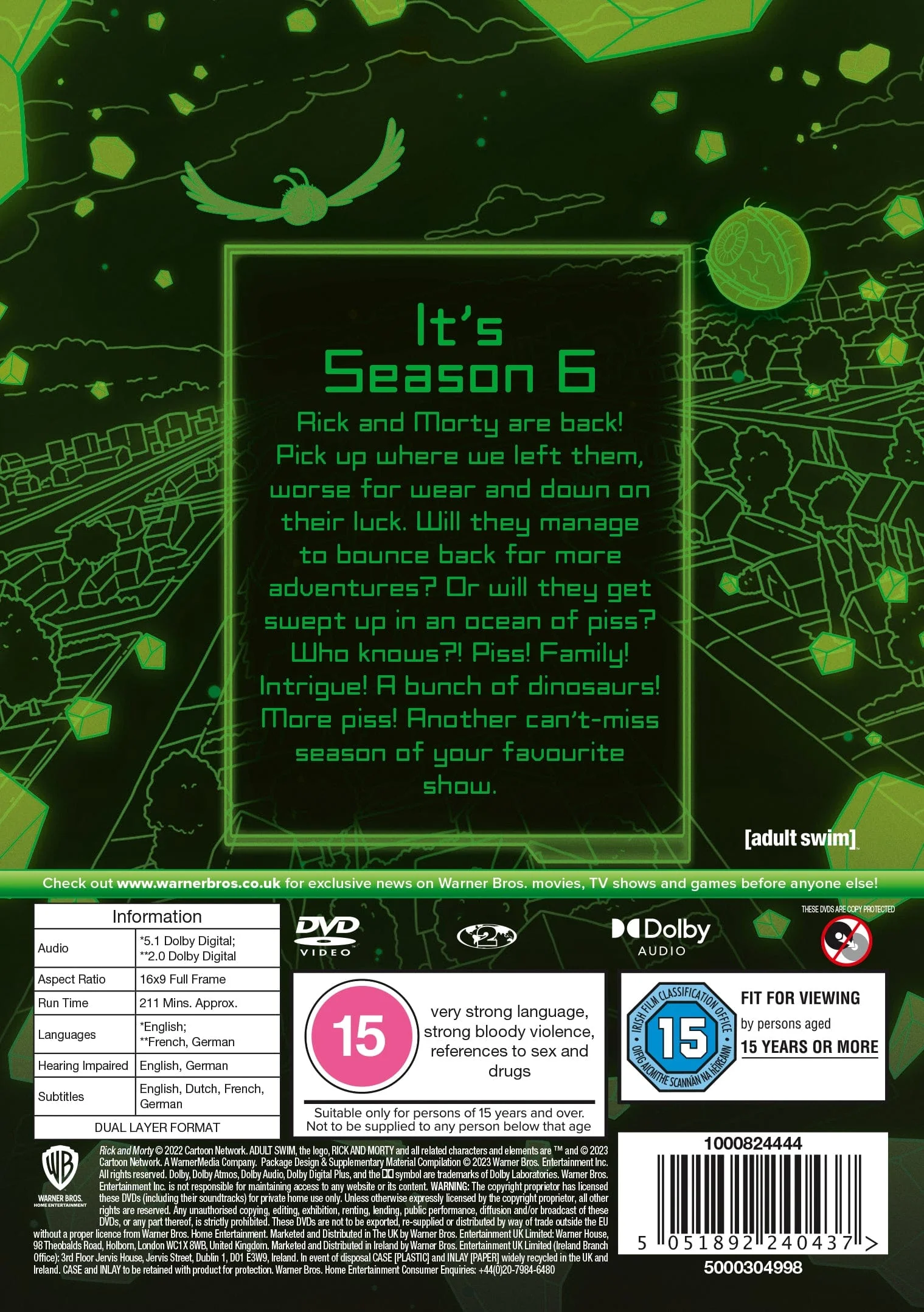 Rick and Morty: Season Six - Dan Harmon [DVD] - Image 2