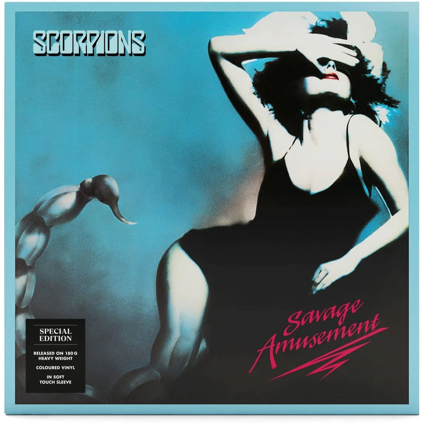 Savage Amusement - Scorpions [Curacao Vinyl] - Image 2