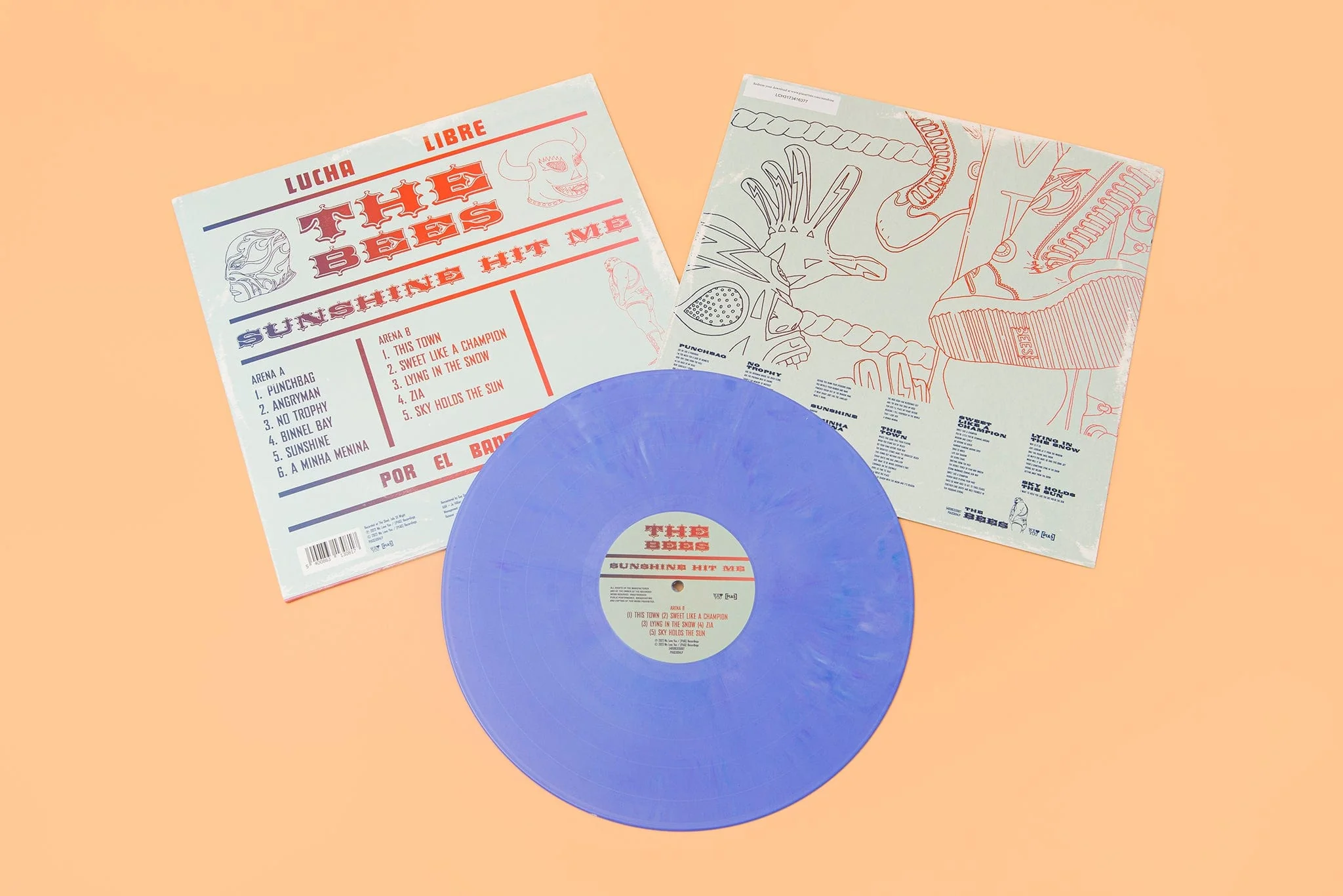 Sunshine Hit Me (Limited Edition)  - The Bees [Colour Vinyl] - Image 2