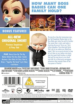 The Boss Baby 2: Family Business - Tom McGrath [DVD] - Image 3