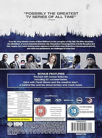 The Wire: The Complete Series - David Simon [DVD] - Image 2