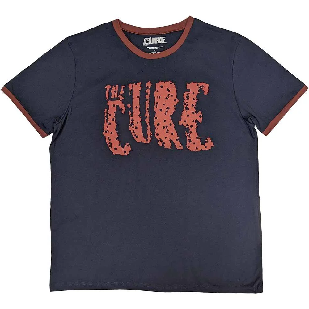 The Cure Logo Ringer -  Large [T-Shirts]