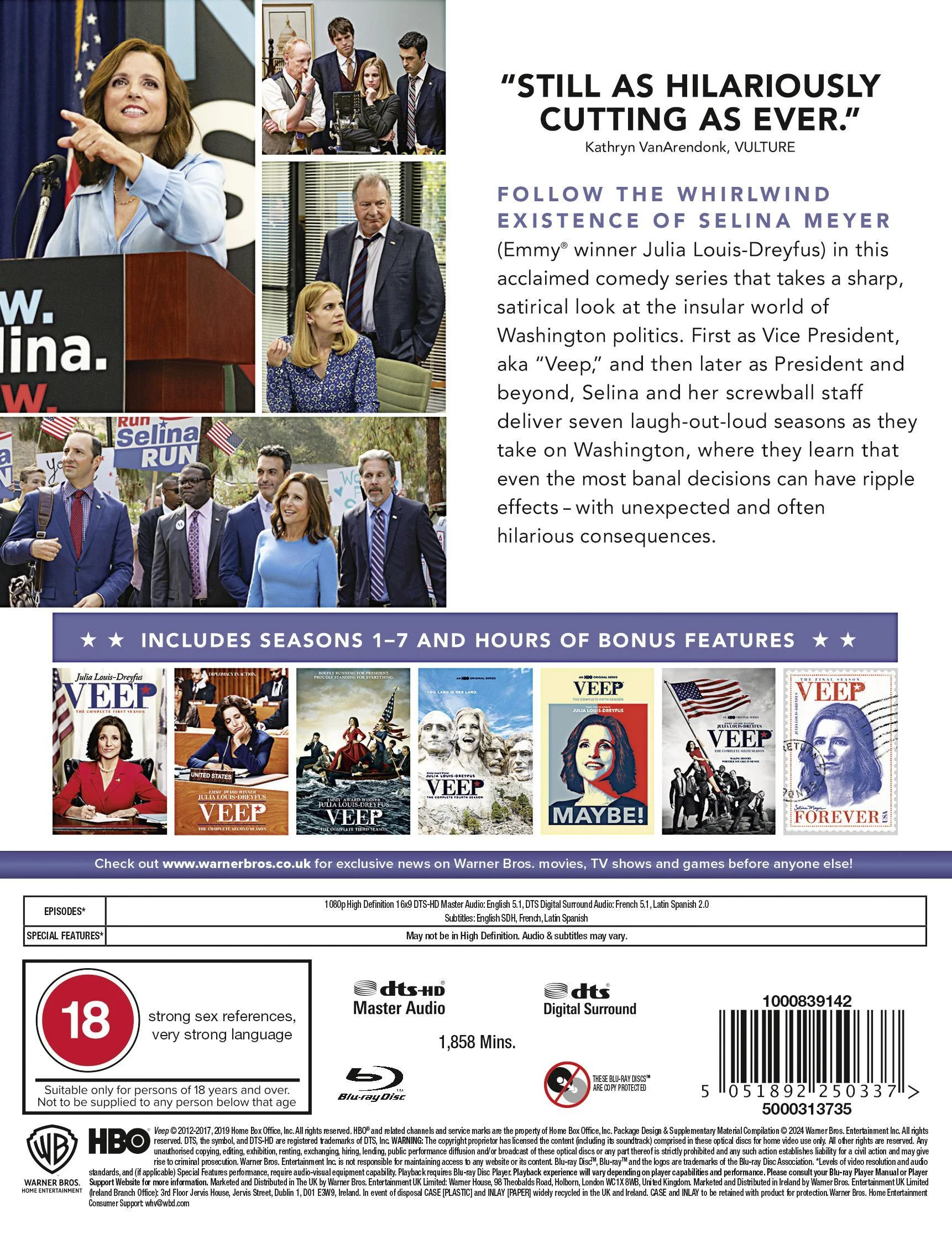 Veep: The Complete Series - Armando Iannucci [BLU-RAY] - Image 3