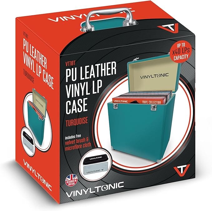 VINYL TONIC 12" Vinyl LP Storage Case (Turquoise) [Accessories] - Image 4