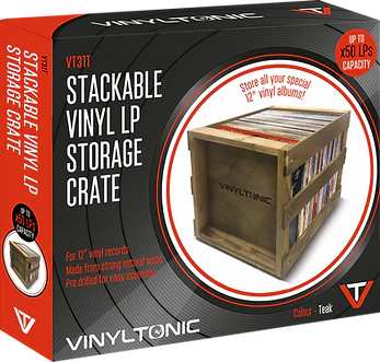 Vinyl Tonic Stackable Vinyl LP Storage Crate [Accessories]