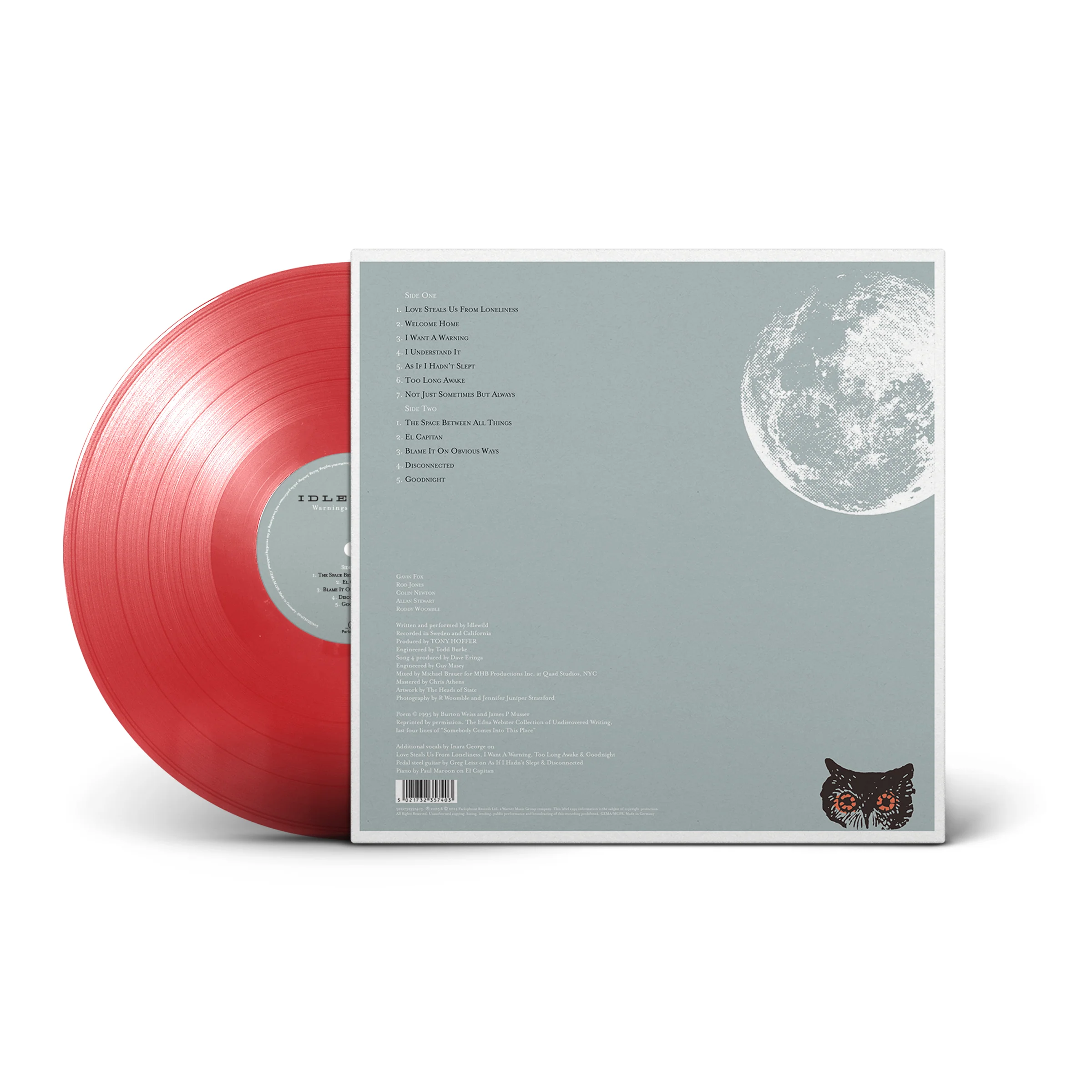 Warnings/Promises (NAD 2024 Red Transparent Edition) - Idlewild [Colour Vinyl] - Image 3