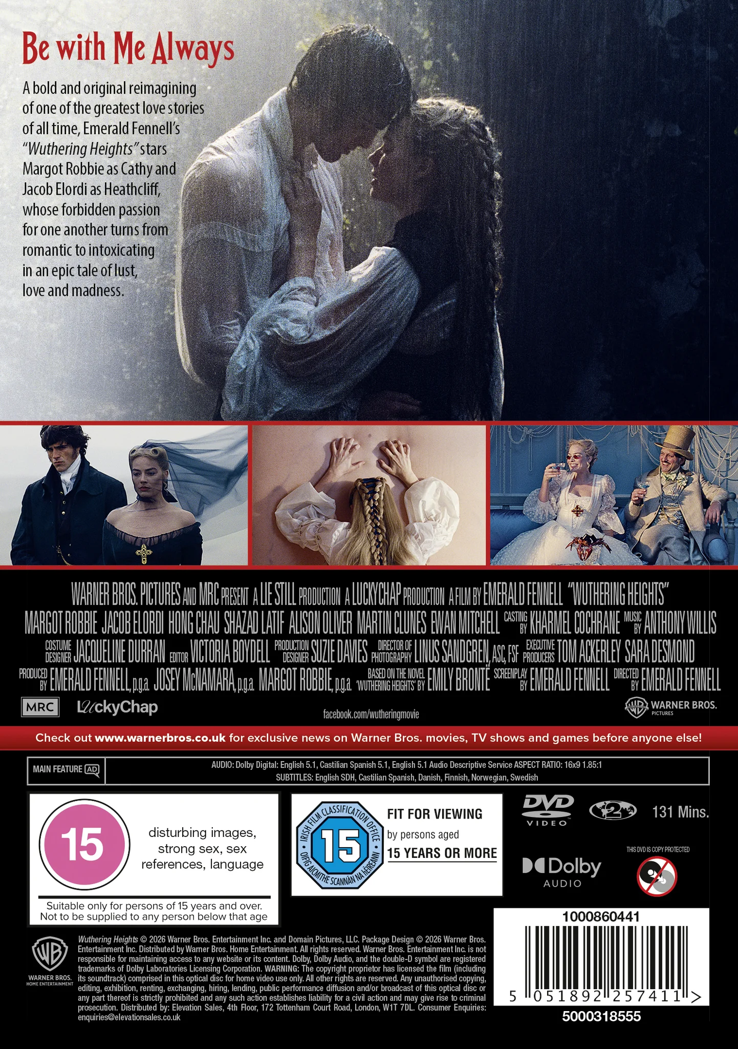 “Wuthering Heights” - Emerald Fennell [DVD] - Image 2