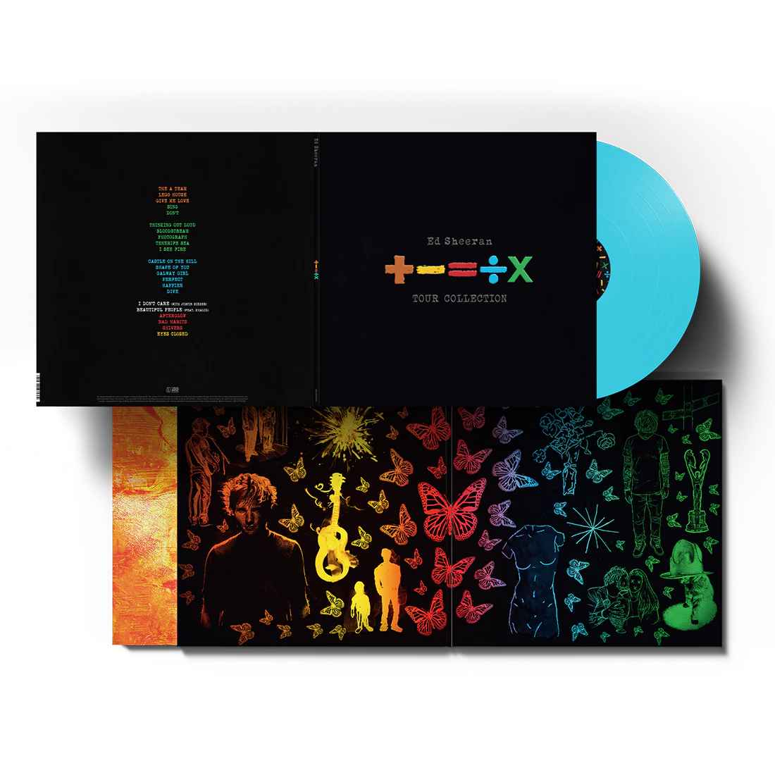 +-=÷×: Tour Collection (2LP Bright Blue Edition) - Ed Sheeran [Colour Vinyl] - Image 4